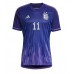 Cheap Argentina Angel Di Maria #11 Away Football Shirt World Cup 2022 Short Sleeve